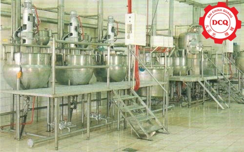 Máy Nấu Trộn Gia Nhiệt Trực Tiếp / Hơi Nước